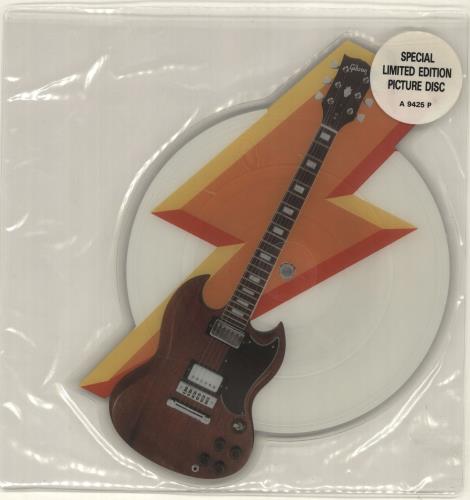 AC/DC Who Made Who UK shaped picture disc (picture disc vinyl